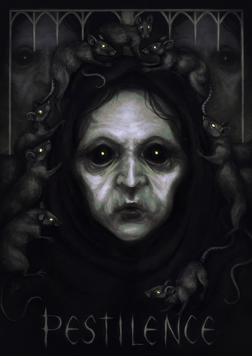 Pesta, 2025. (Inspired by the figure from Norwegian folklore).